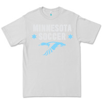 Dove Grey Minnesota Soccer Fan Gear  FC , United T Premium Tee - longCreatives