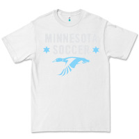 White Minnesota Soccer Fan Gear  FC , United T Premium Tee - longCreatives