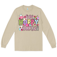 Mushroom Easter Day One hoppy Nurse Long Sleeve Tee - OliviaCreatesArt