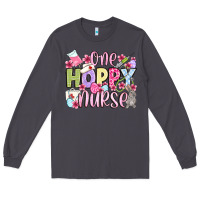 Smoke Easter Day One hoppy Nurse Long Sleeve Tee - OliviaCreatesArt