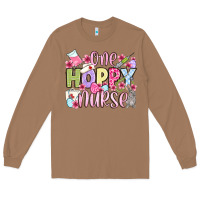 Toasted Coconut Easter Day One hoppy Nurse Long Sleeve Tee - OliviaCreatesArt