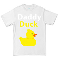 White Funny Daddy Duck Rubber Duck Premium Tee - longCreatives