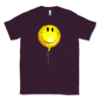 Plum Balloon smile Classic Tee - Artiststas