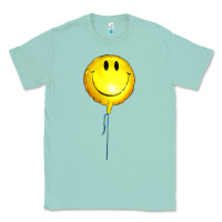 Seafoam Balloon smile Classic Tee - Artiststas