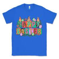 True Royal Happy Easter with plate letters Easter Day Classic Tee - HowdyJamesFarm
