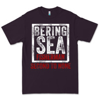 Plum Bering Sea Fisherman second to none dutch harbor Alaska Premium Tee - longCreatives