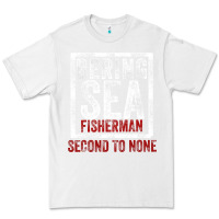 White Bering Sea Fisherman second to none dutch harbor Alaska Premium Tee - longCreatives