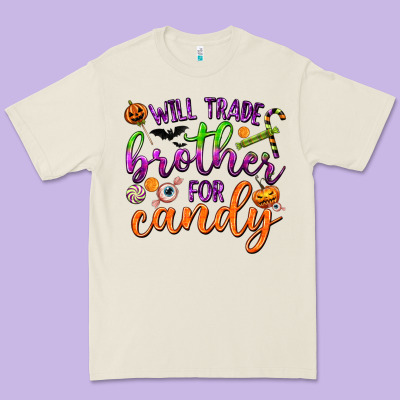Will Trade Brother For Candy Premium Tee Designed By Texasbilliewilder