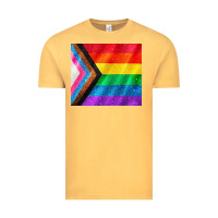 Vintage Mustard Pride flag Vintage Tee - CowGirlArtShop