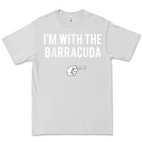Dove Grey I_m With Barracuda Halloween Costume Party Matching Premium Tee - longCreatives