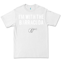 White I_m With Barracuda Halloween Costume Party Matching Premium Tee - longCreatives