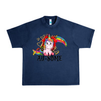 Navy Au-some Urban Heavy Tee - CowGirlArtShop