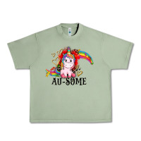 Oil Green Au-some Urban Heavy Tee - CowGirlArtShop