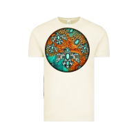 Vintage Arctic western pattern circle Vintage Tee - Jasminsmagicworld