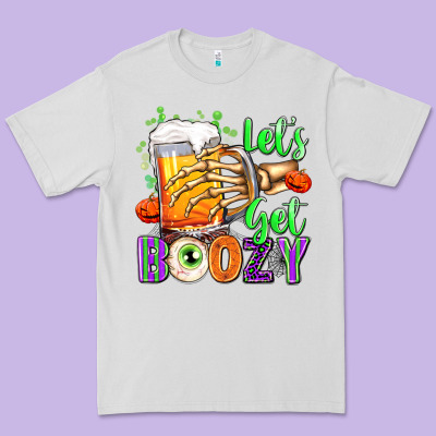 Lets Get Boozy Premium Tee Designed By Texasbilliewilder