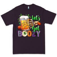 Plum Lets Get Boozy Premium Tee - texasbilliewilder