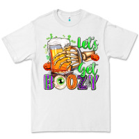 White Lets Get Boozy Premium Tee - texasbilliewilder