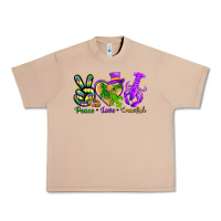 Burro Peace Love Crawfish Urban Heavy Tee - HowdyJamesFarm