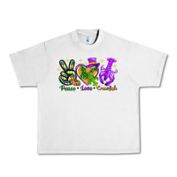 Lunar Rock Peace Love Crawfish Urban Heavy Tee - HowdyJamesFarm