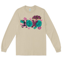 Mushroom Xoxo Valentine's Day turquoise gemstone Long Sleeve Tee - FaDigitalArtStudio