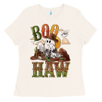 Bone Boo haw Ladies Tee - NancyCooperArtShop