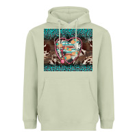 Matcha western nurse stethoscope turquoise leopardes Heavyweight Hoodie - BarkalooDesign
