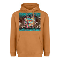 Meerkat western nurse stethoscope turquoise leopardes Heavyweight Hoodie - BarkalooDesign