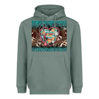 Sage western nurse stethoscope turquoise leopardes Heavyweight Hoodie - BarkalooDesign