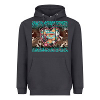 Smoke western nurse stethoscope turquoise leopardes Heavyweight Hoodie - BarkalooDesign