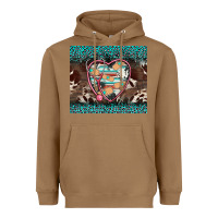 Toasted Coconut western nurse stethoscope turquoise leopardes Heavyweight Hoodie - BarkalooDesign