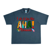 Midnight Navy i do it for the aha moments Urban Heavy Tee - RanaPortraitStore