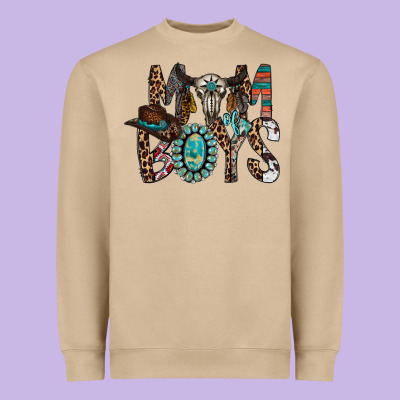 Mom Of Boys Heavyweight Sweatshirt Designed By Racoondesign