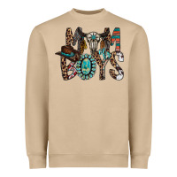 Mushroom mom of boys Heavyweight Sweatshirt - RacoonDesign