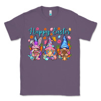 Lavender Happy Easter gnomies Easter Day Classic Tee - HowdyJamesFarm