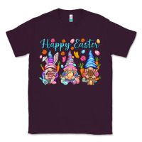 Plum Happy Easter gnomies Easter Day Classic Tee - HowdyJamesFarm