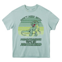 Don T Mess With Mamasaurus You Ll Get Jurasskicked Heavy Core Tee | Teevron