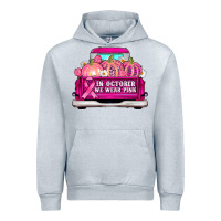 Truck In October We Wear Pink Urban Hoodie | Teevron