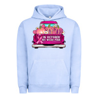 Pigment Grape Ice truck in october we wear pink Urban Hoodie - AdoDesignShop