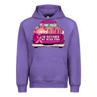 Tulip truck in october we wear pink Urban Hoodie - AdoDesignShop
