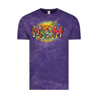 Cloud Purple autism mom Vintage Tee - CowGirlArtShop