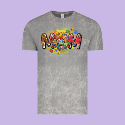 Autism Mom Vintage Tee Designed By Cowgirlartshop