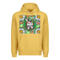 Antique Gold Easter Bunny Premium Hoodie - CowhideDigitalArt