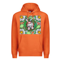 Carrot Easter Bunny Premium Hoodie - CowhideDigitalArt