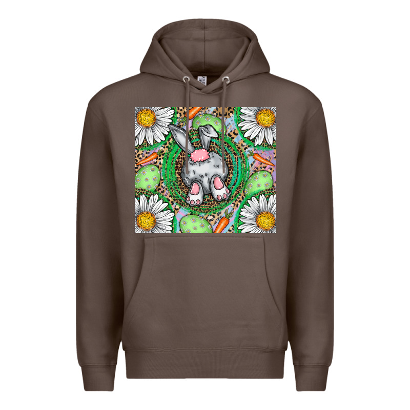 Easter Bunny Premium Hoodie by CowhideDigitalArt | Teevron