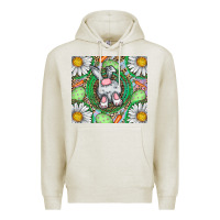 Oatmeal Heather Easter Bunny Premium Hoodie - CowhideDigitalArt
