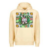 Pina Colada Easter Bunny Premium Hoodie - CowhideDigitalArt
