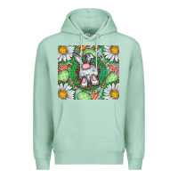 Seafoam Easter Bunny Premium Hoodie - CowhideDigitalArt