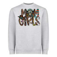Heather Grey mom of girls Heavyweight Sweatshirt - RacoonDesign