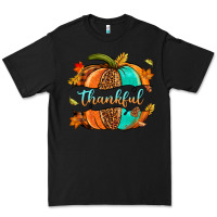 Black pumpkin thankful Premium Tee - NancyCooperArtShop
