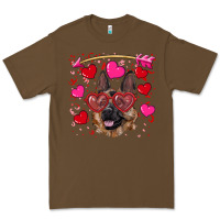 Cacao valentine's german shepherd Premium Tee - RanaPortraitStore